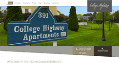 Desktop Screenshot of collegehighwayapartments.com